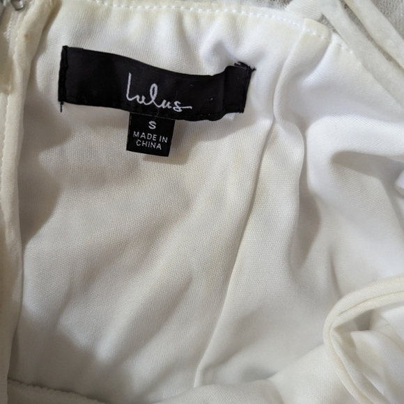 Lulu's White Midi Dress - Picture 11 of 16